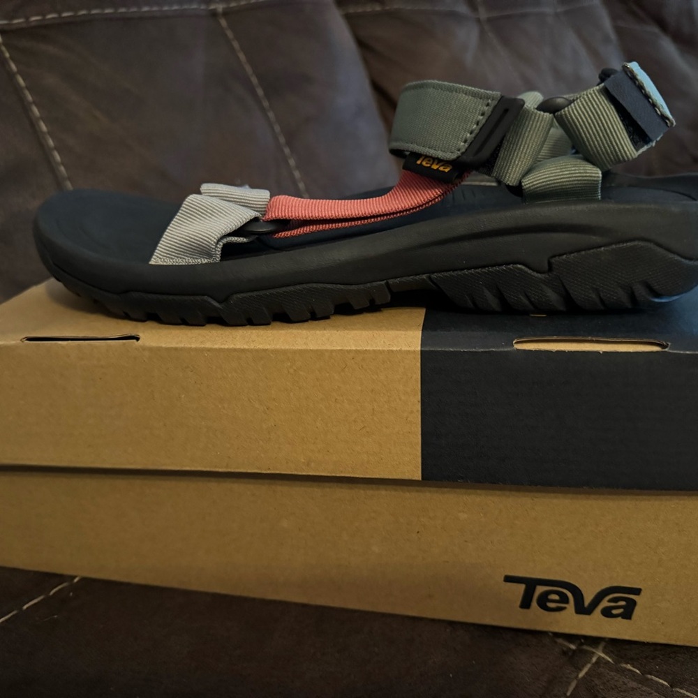 Teva Black and Gray Outdoor Sandals